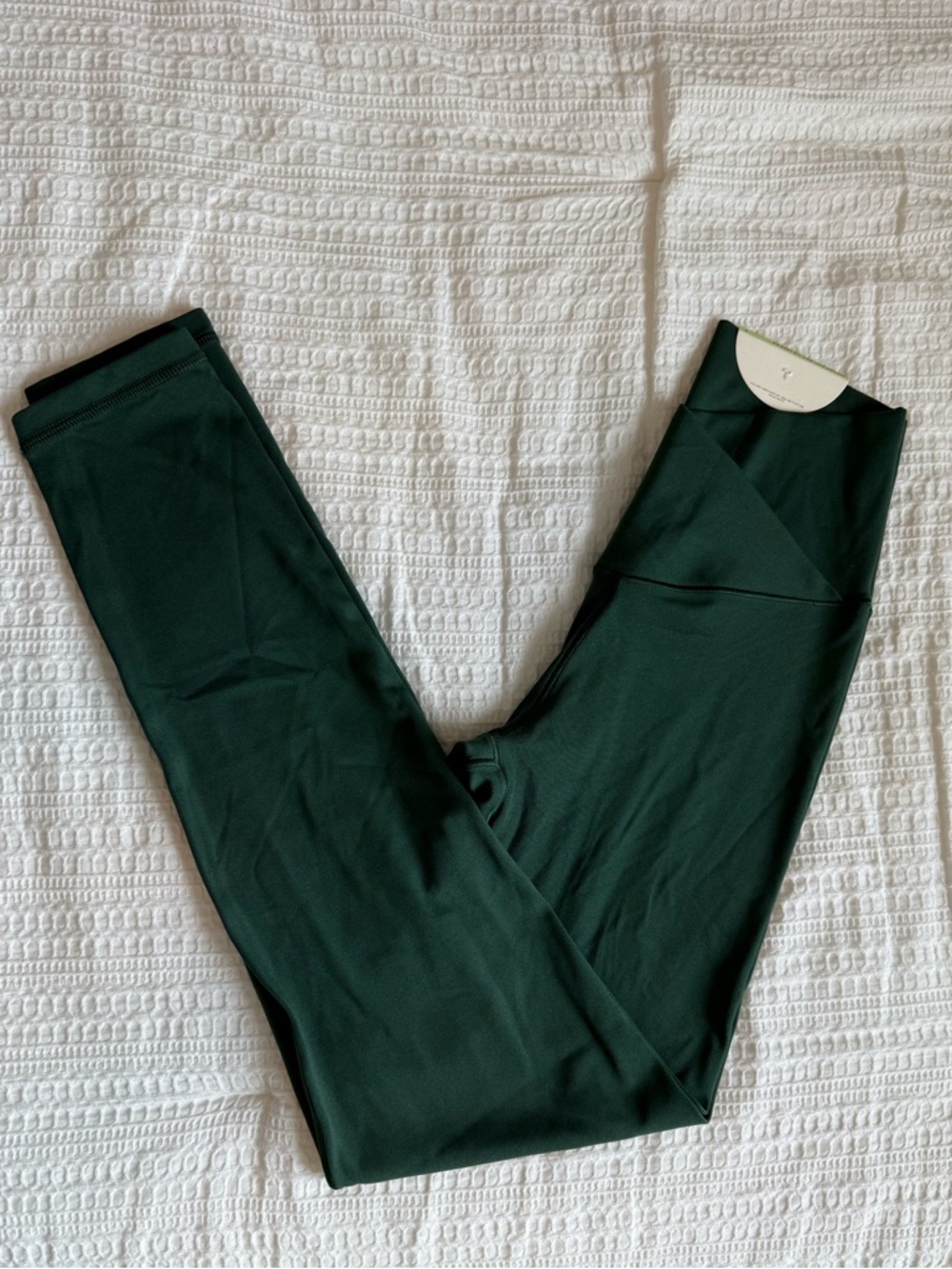 aerie Forest Green cross over Leggings